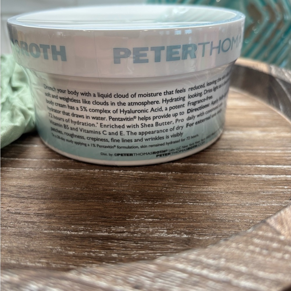 Peter Thomas Roth Water Drench Hyaluronic Body Cream 16oz Jumbo NEW - Picture 4 of 4